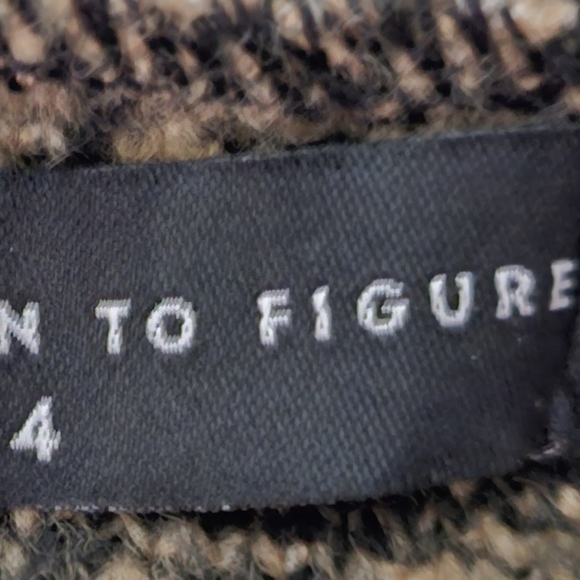 Fashion To Figure Cardigan Sweater Size 4 Plus Size - Picture 3 of 4